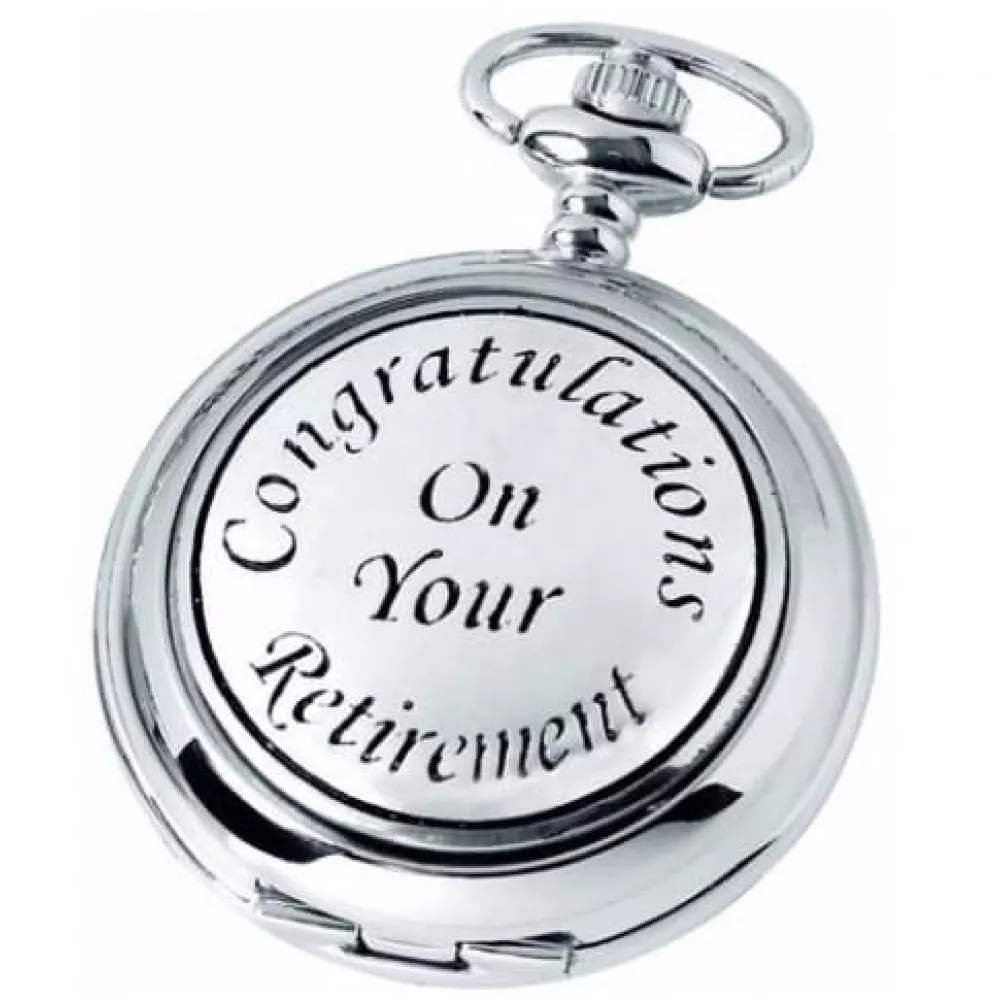 Retirement pocket best sale watch