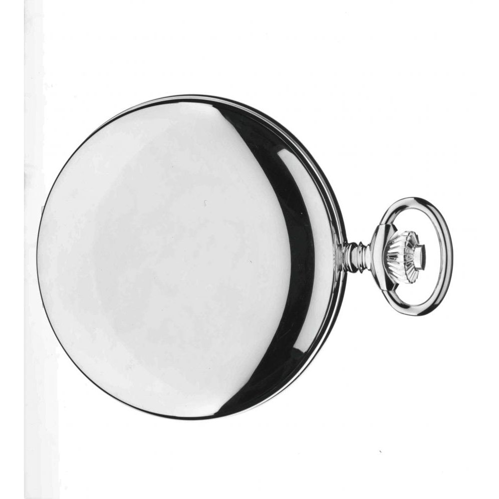 Full Hunter Sterling Silver Mechanical Pocket Watch