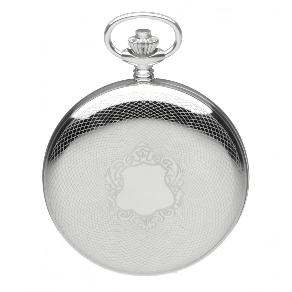 Sterling Silver Double Hunter Mechanical Pocket Watch