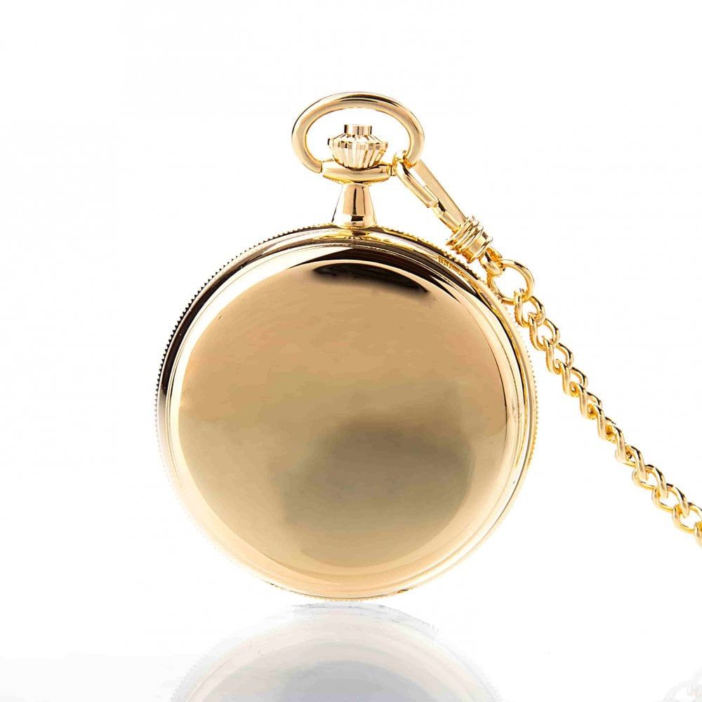 The St James - Gold Mechanical Double Hunter Pocket Watch