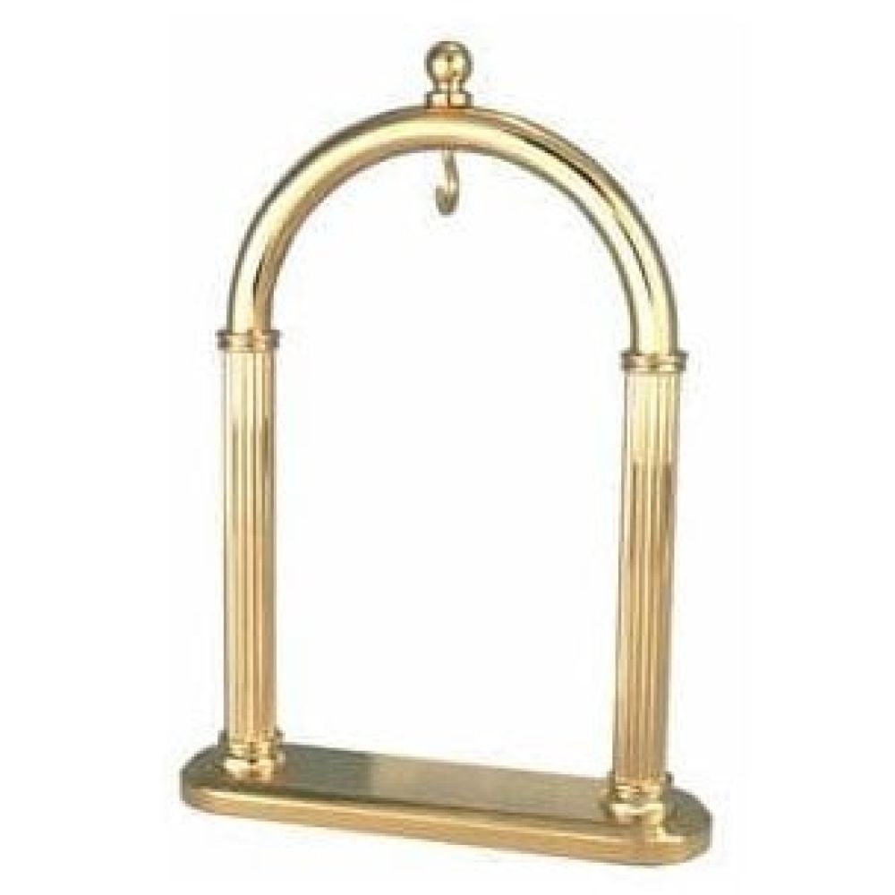 Gold Polished Arched Pocket Watch Stand