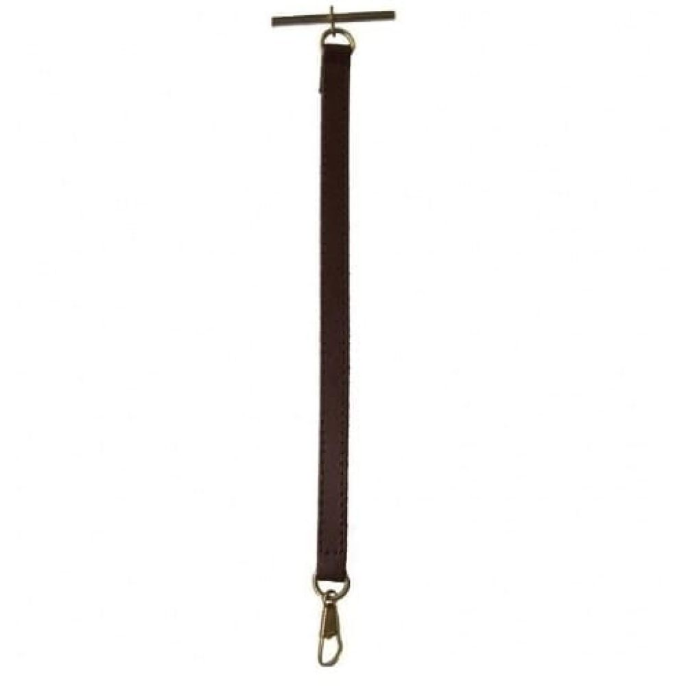 Brown Leather Pocket Watch Strap