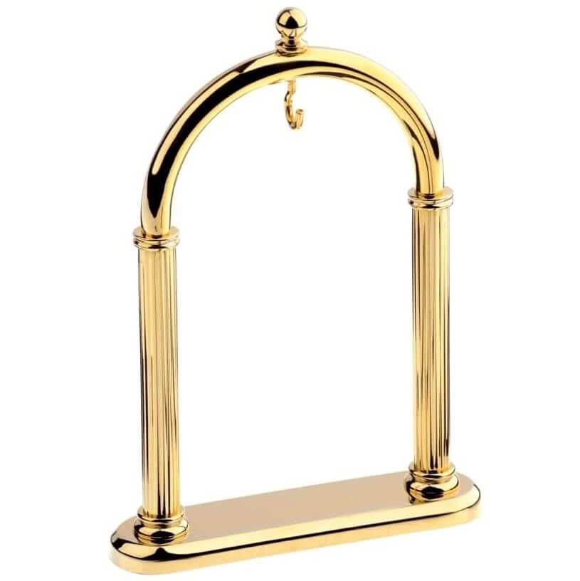 Gold Polished Arched Pocket Watch Stand