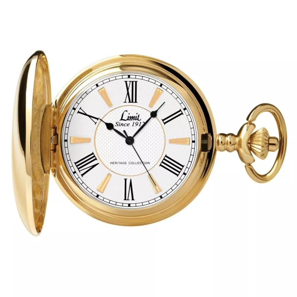 Limit Exclusive Gold Pocket Watch