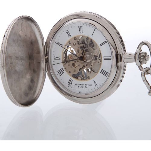 The Lambeth - Open Back Mechanical Full Hunter Pocket Watch