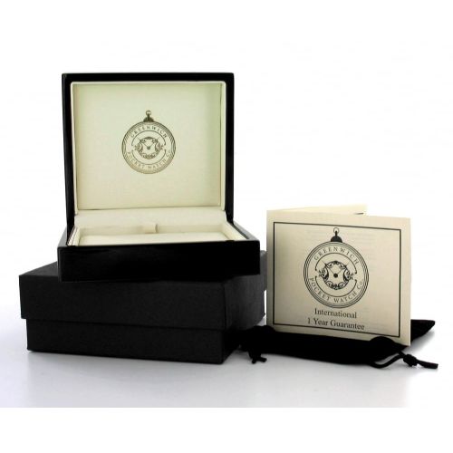 Greenwich Pocket Watch Company Presentation Box & Velvet Pouch
