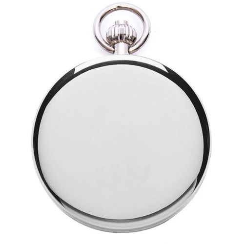 Chrome Double Hunter Mechanical Pocket Watch