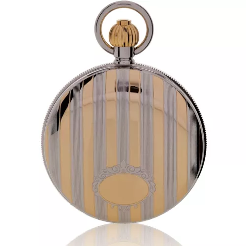 Mechanical Bi-Colour Double Full Hunter Pocket Watch