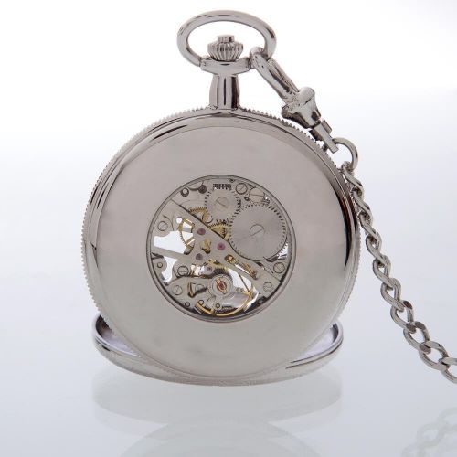 The Lambeth - Open Back Mechanical Full Hunter Pocket Watch