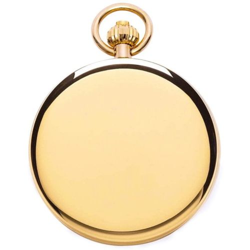 Gold Plated Double Hunter Mechanical Pocket Watch