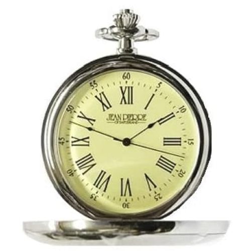 Half Hunter Pocket Watch With Pouch & Stand