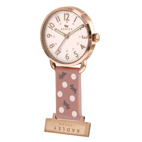 Ladies Cameo Silicone Strap Polka Dot Print Nurses FOB