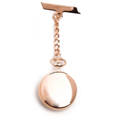 The Warwick - Rose Gold Toned Quartz Fob Watch