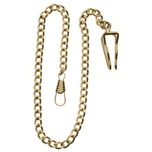 Gold Plated Two Chain Bundle T-Bar & Belt Slide Chains