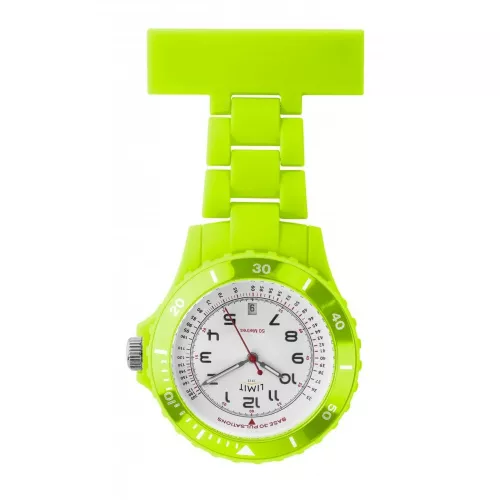 Green Resin Nurse Fob Watch