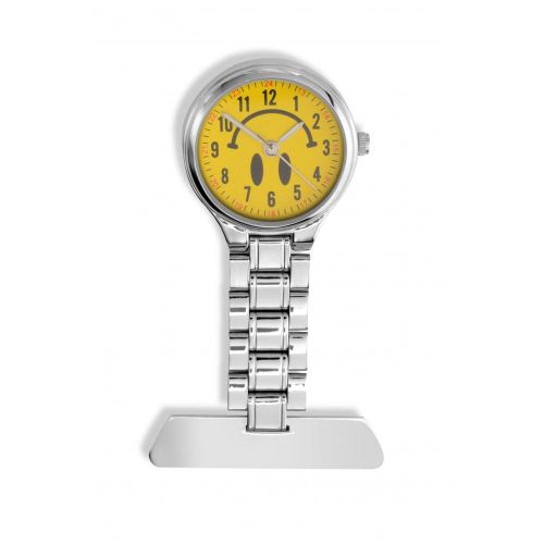 Fob Watch With Smile Face Dial