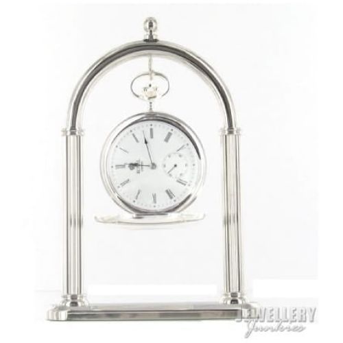 Chrome Plated Arch Pocket Watch Stand