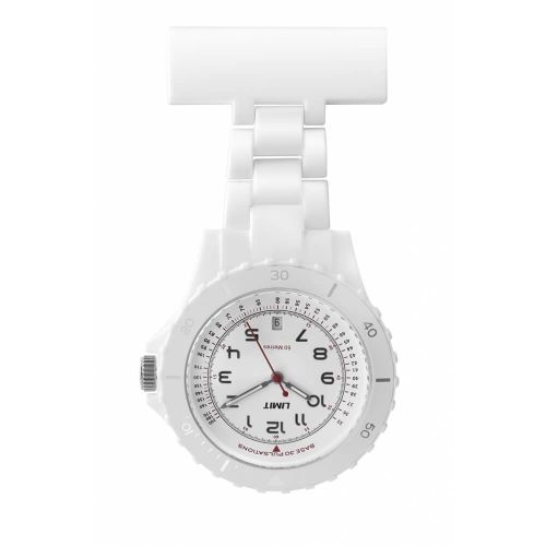 White Silicone Nurse Fob Watch