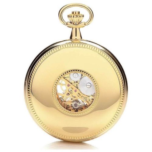 Double Half Hunter Mechanical Pocket Watch