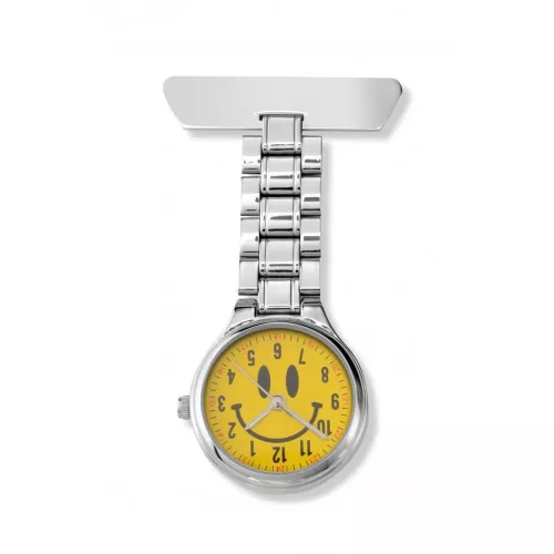 Fob Watch With Smile Face Dial