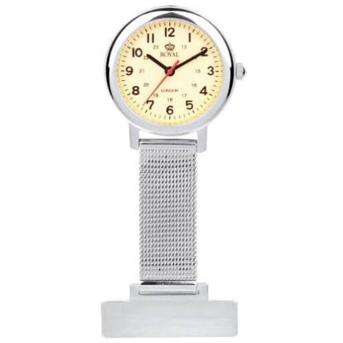 Stainless Steel Illuminous Dial Fob Watch