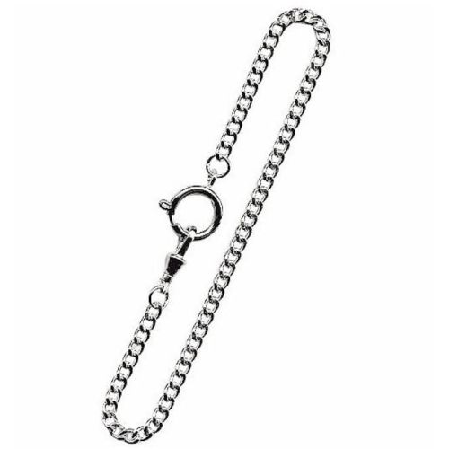 Chrome Plated Pocket Watch Chain Bundle T-bar, Belt Bar, Bolt Ring