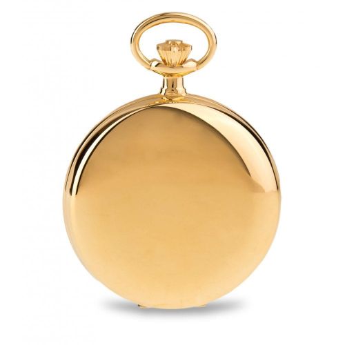 The Blenheim - Gold Quartz Full Hunter Pocket Watch