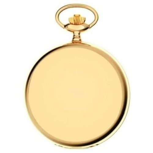 Masonic Gold Toned Mechanical Full Hunter Pocket Watch