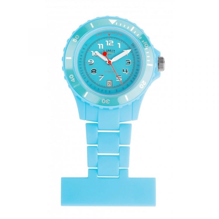 Aqua Resin Nurse Fob Watch